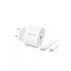Auris ARS-CH21 Type-C Beyaz 20W PD Şarj Kafası