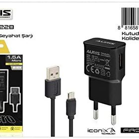 Auris ARS-CH22B Micro Set 1.5A Şarj Cihazı