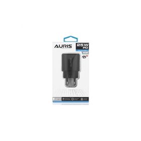 Auris ARS-CH25 25W PD Type-C Siyah Şarj Cihazı