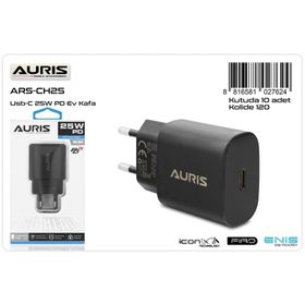 Auris ARS-CH25 25W Siyah PD Kafa