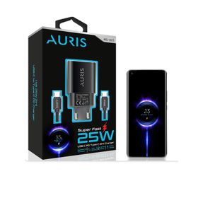 Auris Ars-Ch25 Pd Type-C Set 25W Turbo Şarj Cihazı
