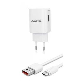 Auris ARS-CH30 Micro Set 2.6A Eco Beyaz Şarj Cihazı