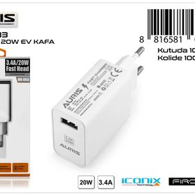 Auris ARS-CH33 3.4A 20W Fast Başlık