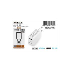 Auris ARS-CH33 3.4A 20W Fast Başlık