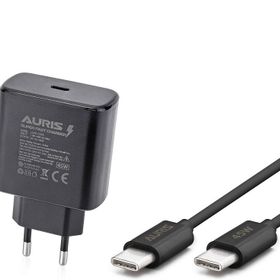 Auris ARS-CH35 PD 45W Siyah Type-C Şarj Cihazı