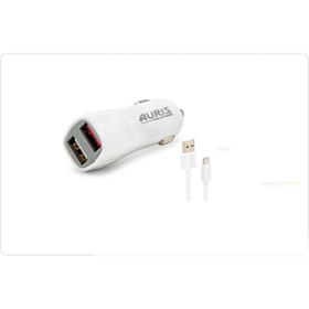 Auris ARS-CR01 3.1A 2xUsb Micro Araç Şarj Aleti Seti Araç Şarj Cihazı