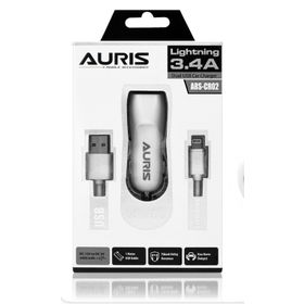 Auris ARS-CR02 Lightning Oto Set 3.1A Oto 2 İn 1 Şarj