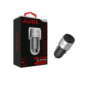 Auris ARS-CR07 45W + USB PD Araç Başlık