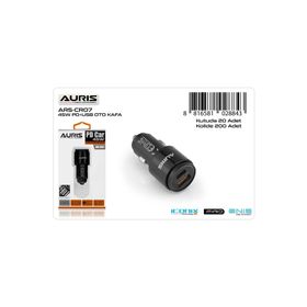 Auris ARS-CR07 45W + USB PD Araç Başlık