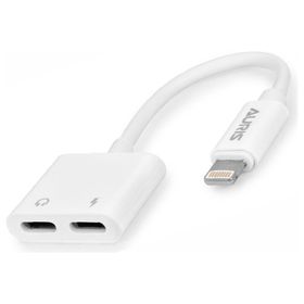 Auris ARS-TA03 Beyaz Lightning Şarj ve Kulaklık Kare Çevirici