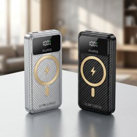 Auris ARS-Y171 12.000 mAh 22.5W MagSafe Hızlı Şarj Powerbank
