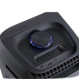 Auris KLN200 25 W 8 inç Mikrofonlu RGB Siyah Bluetooth Hoparlör