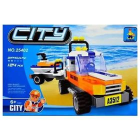 Ausini 124 Parça City Jet Ski Ve Jeep