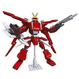 Ausini Heroes 339 Parça Standlı Kırmızı Robot