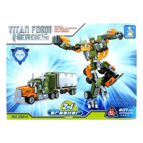 Ausini Robot-Araba 607 Parça Oyun Seti