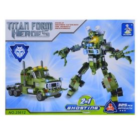 Ausini Titan Robo Savaşcı Robot 325 Parça Lego Seti