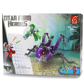Ausini Titan Savaşcı Biyorobot Çekirge 280 Parça Lego Seti