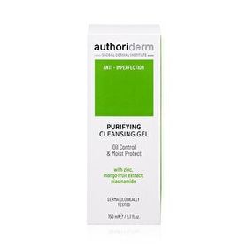 Authoriderm 150 ml Yağlı Karma Ciltler İçin Temizleme Jeli