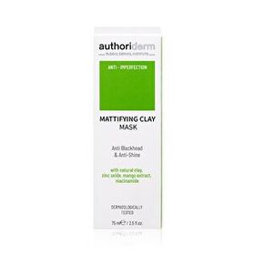 Authoriderm 75 ml Yağlı Karma Ciltler İçin Kil Maskesi