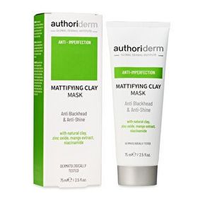 Authoriderm 75 ml Yağlı Karma Ciltler İçin Kil Maskesi