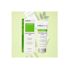 Authoriderm 75 ml Yağlı Karma Ciltler İçin Kil Maskesi