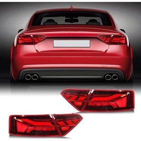 Auto GP Audi A5 B8 Kırmızı B9,5 Görünüm 2008-2012 Ledli Stop Lambası