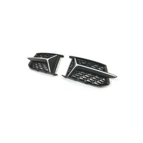 Auto GP Audi A6 A6 Siyah 2018+ Sline Krom Sis Çerçevesi Panjuru