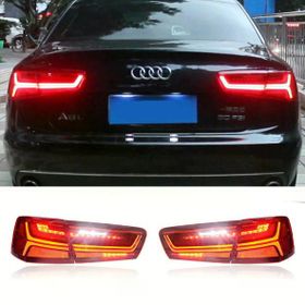Auto GP Audi A6 Kırmızı Facelift Görünüm 2011-2015 Ledli Stop Lambası