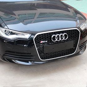 Auto GP Audi A6 RS6 2012 2014 C7 Krom Siyah Ön Panjur Izgara