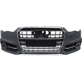 Auto GP Audi A6 S6 2012 2015 4G C7 Ön Tampon ve Panjur Seti