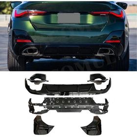 Auto GP Bmw G26 440 2022+ Arka Tampon Difüzörü ve Egzoz Ucu Seti