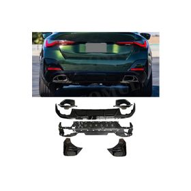 Auto GP Bmw G26 440 2022+ Arka Tampon Difüzörü ve Egzoz Ucu Seti
