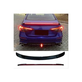Auto GP Honda Civic FE1 Ledli Pianoblack 2021+ Bagaj Üstü Spoiler