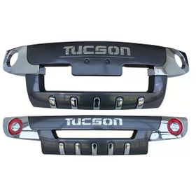 Auto GP Hyundai Tucson 2004 2009 Ön Arka Tampon Koruma Difüzör