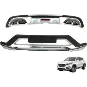 Auto GP Hyundai Tucson 2018 2019 2020 1.6 Kalın Tip Ön Arka Tampon Koruması Difüzör