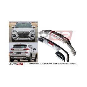 Auto GP Hyundai Tucson 2018 2019 2020 1.6 Kalın Tip Ön Arka Tampon Koruması Difüzör