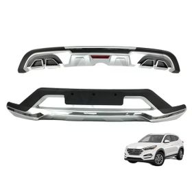 Auto GP Hyundai Tucson 2018 2019 2020 1.6 Kalın Tip Ön Arka Tampon Koruması Difüzör