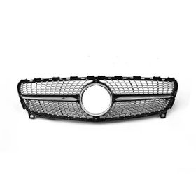 Auto GP Mercedes W176 Diamond 2016 2018 Siyah Çıta Ön Panjur Izgara