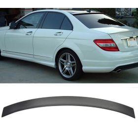 Auto GP Mercedes W204 Boyalı Pianoblack 2007-2014 C180 Cam Üstü Spoiler