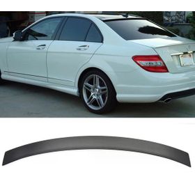 Auto GP Mercedes W204 Boyalı Pianoblack 2007-2014 C180 Cam Üstü Spoiler