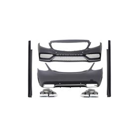 Auto GP Mercedes W205 C63 AMG 2014 2018 Komple Body Kit Tampon Seti