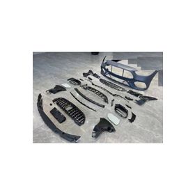 Auto GP Mercedes W206 C63 2020+ Ön Tampon ve Panjur Seti