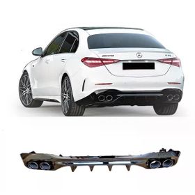 Auto GP Mercedes W206 C63 AMG 2021 Arka Tampon Difüzör ve Egzoz Ucu