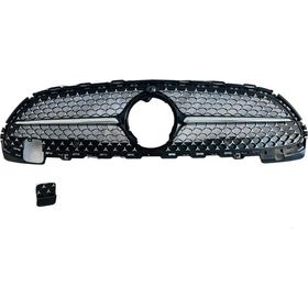 Auto GP Mercedes W206 Diamond 2020+ Siyah Çıta Ön Panjur Izgara