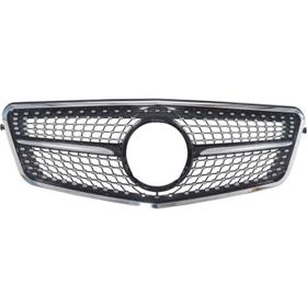 Auto GP Mercedes W212 Diamond 2009 2013 Siyah Çıta Ön Panjur Izgara