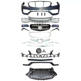 Auto GP Mercedes W212 E63 2012 2014 Ön Tampon ve Panjur Seti
