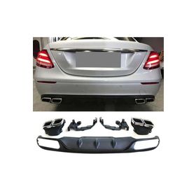 Auto GP Mercedes W213 E63 2016 2019 Normal Tampon Uyumlu Arka Tampon Difüzör