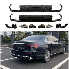 Auto GP Mercedes W213 E63 AMG 2021+ Arka Tampon Difüzör ve Egzoz Ucu Seti