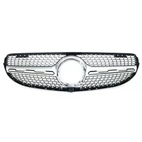 Auto GP Mercedes W253 GLC Diamond 2020+ Gri Çıta Ön Panjur Izgara