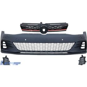 Auto GP Volkswagen Golf 7.5 GTI 2017 2020 Komple Ön Tampon ve Panjur Seti